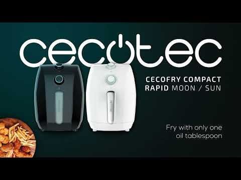 Cecotec CecoFry Compact Rapid Moon Forrólevegős Fritőz 900W