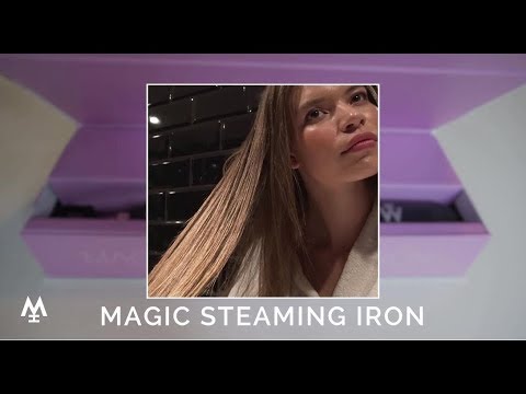 Magic Steaming Iron gőzölős hajvasaló az extra fényes hajért