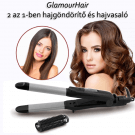 GlamourHair - 2 az 1-ben hajgöndörítő és hajvasaló