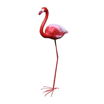 Flamingó kerti dísz - 58x20x126 cm