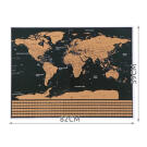 Lekaparható világtérkép 82 x 59 cm