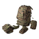 Katonai hátizsák - 48,5 l - Terepmintás