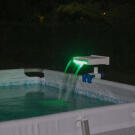 Bestway Flowclear LED vízesés medencéhez - 34,5x26x30 cm