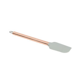 Szilikon spatula rozsdamentes nyéllel - 29 x 5,2 x 1 cm - Szürke