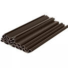 PVC kerítésszalag - 19 cm x 35 m - 450g m2 - Barna