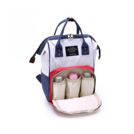 Pelenkázó és bébiétel tároló táska, hátizsák