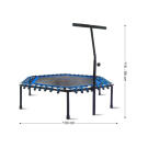 Rippey Fitness trambulin kapaszkodóval - 130 cm - Kék