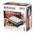 Brock HCG 5000 SS Elektromos grill - 2000 W