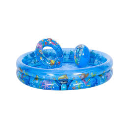 Felfújható gyermek medence - Úszógumi - Labda - 160 liter