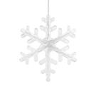 Hópihés karácsonyi fényfüggöny - Meleg fehér (138 LED)