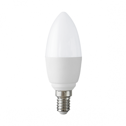 LED lámpa E14 gyertya 7 watt - 570 lumen - meleg fehér